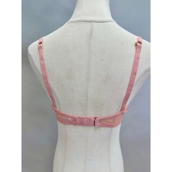 LIVELY Lace T-Shirt Bra underwire pink lace Unlined size 36B - Picture 9 of 16